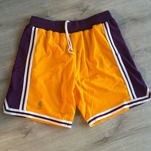 Los Angeles Lakers Authentic Shorts